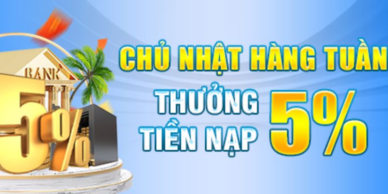 Sự kiện ưu đãi vào chủ nhật hàng tuần